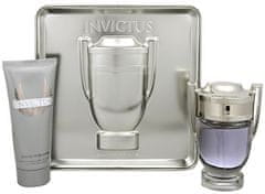 Paco Rabanne Invictus - EDT 100 ml + tusfürdő 100 ml