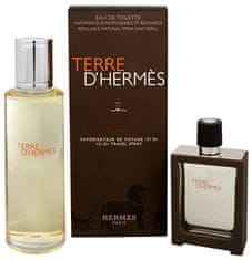 Hermès Terre D´Hermes - EDT 30 ml (újratölthető) + EDT 125 ml (utántöltő)