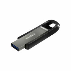 NEW SanDisk SDCZ810-128G-G46 Fekete acél 128 GB-os USB flash meghajtó