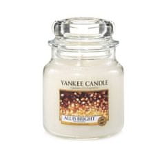 Yankee Candle Illatgyertya Classic All Is Bright 411 g - közepes