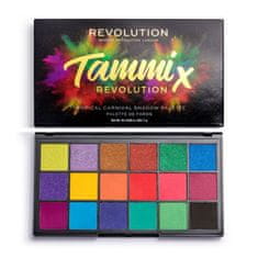 Makeup Revolution Szemhéjfesték paletta x Tammi Tropical Carnival 18 g