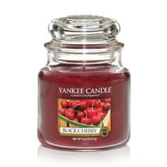 Yankee Candle Illatgyertya Classic Black Cherry 411 g - közepes