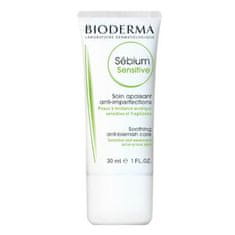 Bioderma Hidratáló nyugtató krém száraz bőrre és irritált akné kezelésére Sébium Bulldog Sensitive (Soothing