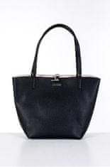 Guess Női kézitáska Alby Toggle Tote HWVG74 55230 Black/Stone