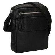 Lagen Férfi bőr crossbody táska BLC/20/1611 BLK