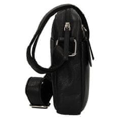 Lagen Férfi bőr crossbody táska BLC/20/1611 BLK