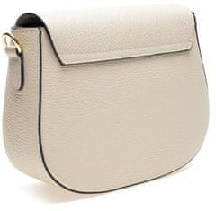 Carla Ferreri Női bőr crossbody kézitáska CF1777 Beige