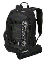 MEATFLY Hátizsák Basejumper Rampage Camo/Black Whi