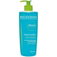 Bioderma Habzó tisztító gél kombinált és zsíros bőrre Sébium Gel Moussant (Purifying And Foaming Gel) (Mennyiség 500 ml)