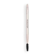 Makeup Revolution Kétoldalas szemöldökecset R1(Define & Fill Brow Brush)