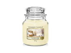 Yankee Candle Illatgyertya Classic Soft Wool & Amber 411 g - közepes