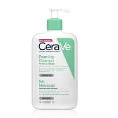 CeraVe Tisztító habzó gél normál és zsíros bőrre (Foaming Cleanser) (Mennyiség 473 ml)