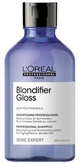 Loreal Professionnel Regeneráló és fényesítő sampon szőke hajra Série Expert Blondifier (Gloss Shampoo) (Mennyiség 300 ml)