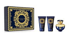 Versace Pour Femme Dylan Blue - EDP 50 ml + tusfürdő 50 ml + testápoló 50 ml