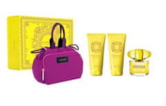 Versace Yellow Diamond - EDT 90 ml + testápoló 100 ml + tusfürdő 100 ml + kozmetikai táska