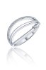 Elegáns ezüst gyűrű cirkónium kövekkel SVLR0393XH2BI (Kerület 52 mm)