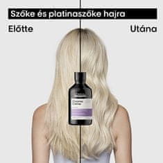 Loreal Professionnel Professzionális sárga tónusokat semlegesítő lila sampon Serie Expert Chroma Crème (Purple Dyes Shamp (Mennyiség 300 ml)