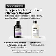 Loreal Professionnel Professzionális sárga tónusokat semlegesítő lila sampon Serie Expert Chroma Crème (Purple Dyes Shamp (Mennyiség 300 ml)