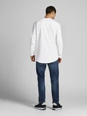 Jack&Jones Férfi póló JJENOA Long Line Fit 12190128 White Relaxed (Méret S)