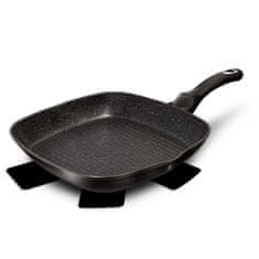 Berlingerhaus GRANIT GRILLPÁTOK 28 cm BERLINGER HAUS BH-1846 FEKETE SILVER