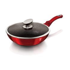 Berlingerhaus GRANIT WOK 28cm BERLINGER HAUS BURGUNDY BH-1265