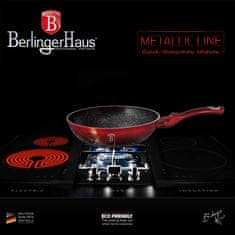 Berlingerhaus GRANIT WOK 28cm BERLINGER HAUS BURGUNDY BH-1265