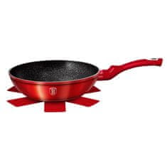 Berlingerhaus GRANIT WOK 28cm BERLINGER HAUS LINE BH-1267 BURGUNDY