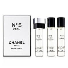 Chanel No. 5 L´Eau - EDT utántöltő (3 x 20 ml)