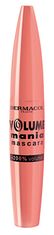 Dermacol Volumennövelő szempillaspirál Volume Mania + 200 % (Volume Mascara) 10,5 ml (Árnyalat Black)