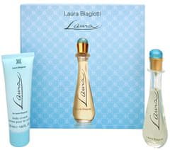 Laura Biagiotti Laura - Eau De Toilette spray 25 ml + testápoló krém 50 ml