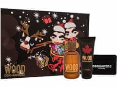 Dsquared² Wood For Him - EDT 100 ml + tusfürdő 100 ml + kártyatartó tok