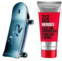 Carolina Herrera 212 Heroes - EDT 90 ml + tusfürdő 100 ml