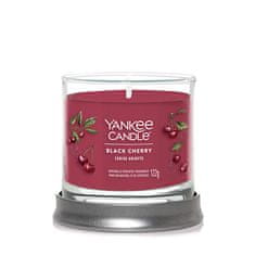 Yankee Candle Illatgyertya Signature tumbler kicsi Black Cherry 122 g