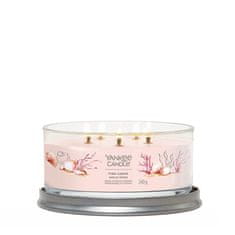 Yankee Candle Illatgyertya Signature tumbler közepes Pink Sands 340 g