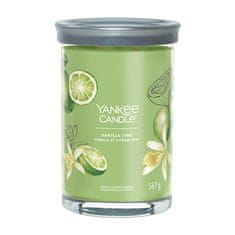 Yankee Candle Illatgyertya Signature tumbler nagy Vanilla Lime 567 g