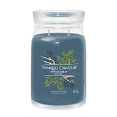 Yankee Candle Illatgyertya Signature Bayside Cedar 567 g - nagy