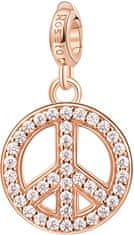 Rosato Bronz medál cirkónium kövekkel Peace Storie RZ021