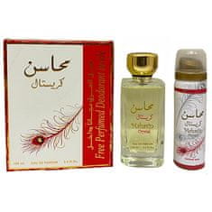 Mahasin Crystal - EDP 100 ml + dezodor spray 75 ml