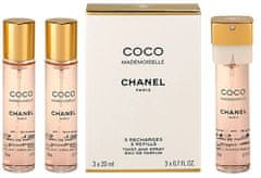 Chanel Coco Mademoiselle - EDP utántöltő (3 x 20 ml) 60 ml