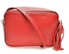 Carla Ferreri Női bőr crossbody kézitáska CF1773T Rosso