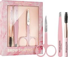 Makeup Revolution Szemöldök formázó készlet (Brow Shaping Set)