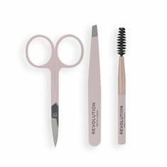 Makeup Revolution Szemöldök formázó készlet (Brow Shaping Set)