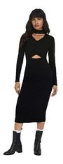 ONLY Női ruha ONLINA Standard Fit 15302675 Black/Cross (Méret M)