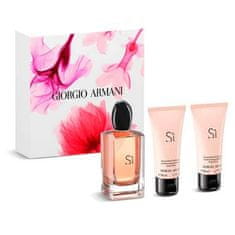 Giorgio Armani Sì - EDP 100 ml + tusfürdő 50 ml + testápoló 50 ml