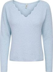 ONLY Női pulóver ONLGABRIEL 15297168 Cashmere Blue (Méret S)