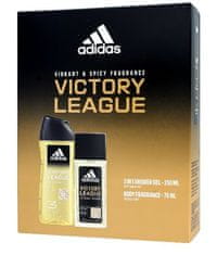 Adidas Victory League - dezodor szórófejjel 75 ml + 3 az 1-ben tusfürdő 250 ml