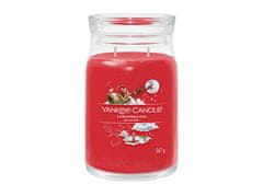 Yankee Candle Illatgyertya Signature üveg nagy Christmas Eve 567 g