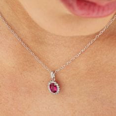 Brosway Elegáns ezüst medál Fancy Passion Ruby FPR13