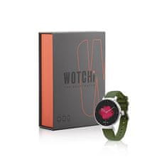 Wotchi AMOLED Smartwatch DM70 – Silver – Green