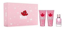 Dsquared² Wood For Her - EDT 50 ml + tusfürdő 100 ml + testápoló 100 ml